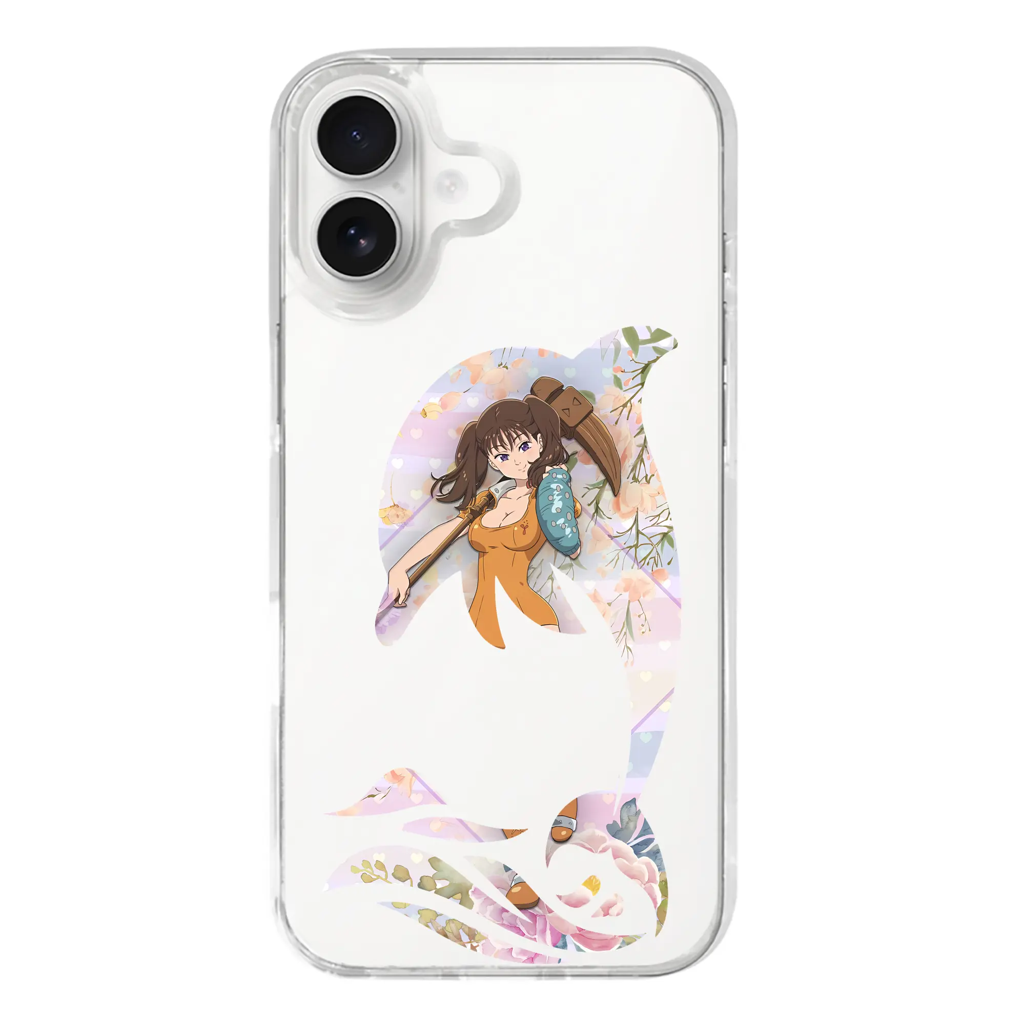 七つの大罪 グッズ ディアンヌ - iPhone 17シリーズ 透明スマホケース – 薄型・耐衝撃・精密フィット保護カバー